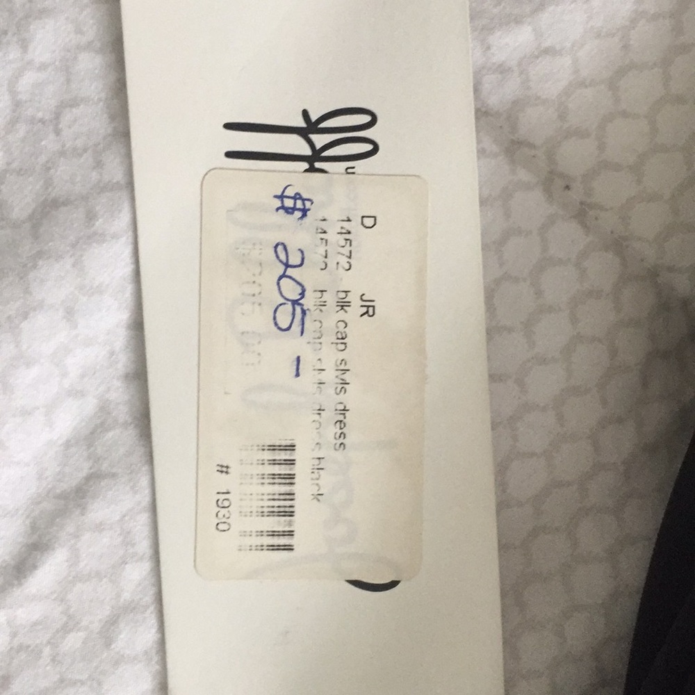 NWT Joseph Ribkoff Black “Robe” Dress - Picture 7 of 7